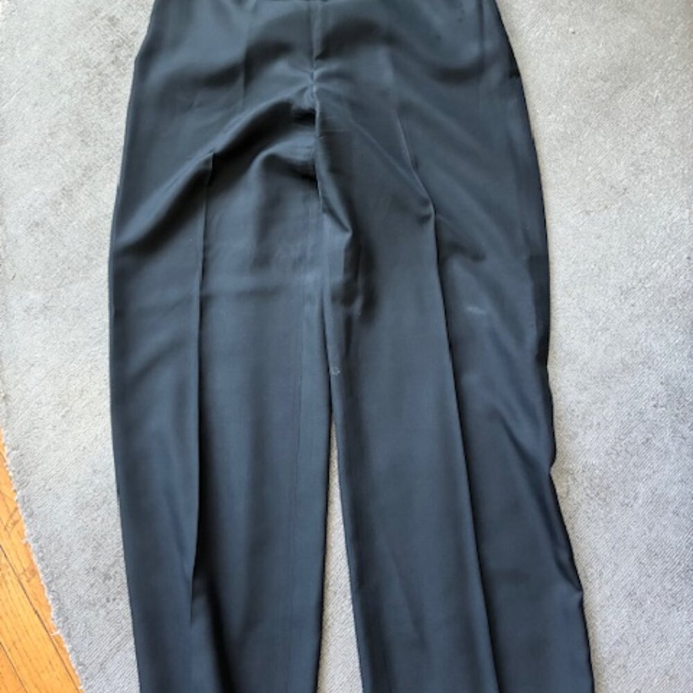 Black Silk Pants